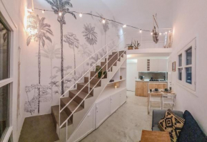 Chic Surf-Inspired Mezzanine Studio 